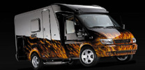 Getunter Hymer Van in Essen