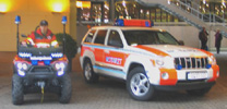Rettungsfahrzeuge fürs Gelände
