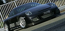Porsche 911 Turbo - Schwarzer Überflieger