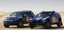 Volkswagen nimmt die lange Reise nach Dakar unter die Räder