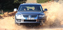 Vorstellung Volkswagen Touareg: Schlammschlacht inklusive