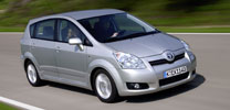 Toyota Corolla Verso mit frischer Optik und mehr Komfort