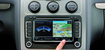 Touran mit Radio-Navigationssystem der neuesten Generation bestellbar