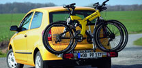 Volkswagen bietet Fahrradträger für Fox