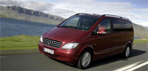 Mercedes Viano und Vito mit Anhänger-ESP