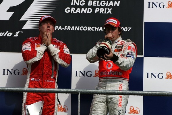 Kimi Räikkönen gibt Alonso Recht: Startmanöver war nicht unfair