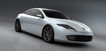Renault Laguna Coupé mit Allradlenkung