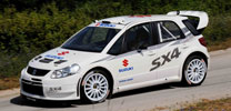 Suzuki präsentiert Rallye-SX4 auf der IAA