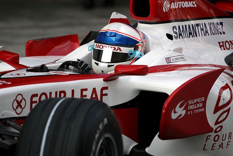 Ein klassisches Super Aguri-Qualifying: Anthony top, Taku flop