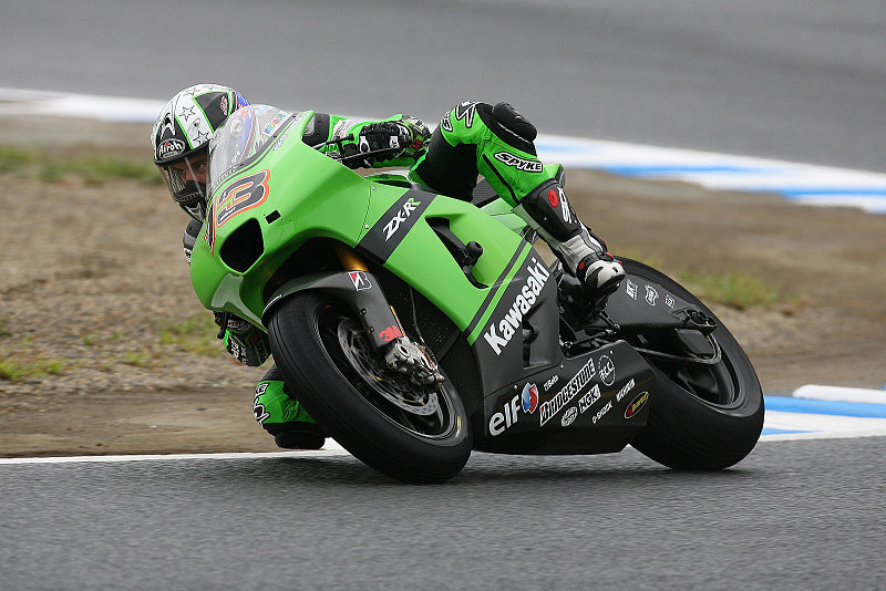 Kawasaki zufrieden: Das Bike fühlt sich gut an
