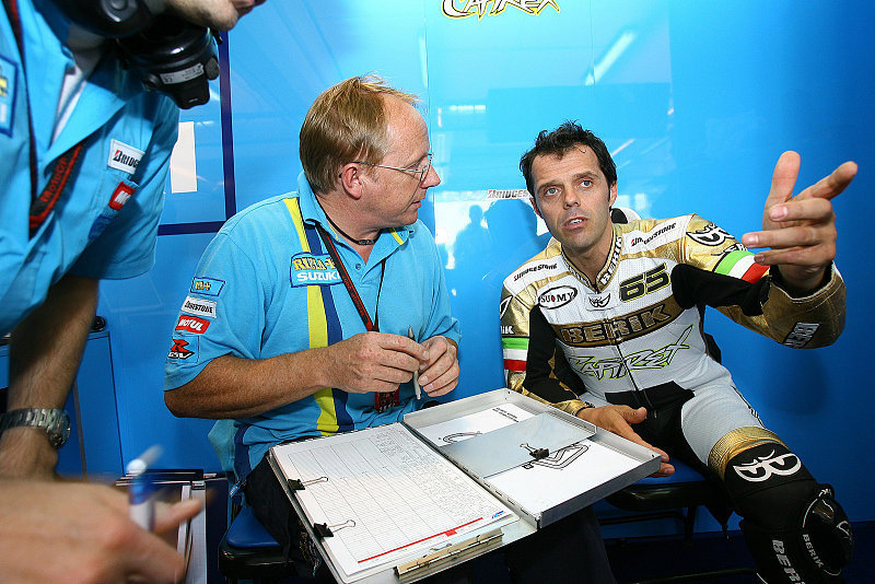 Capirossi in der neuen Heimat: Der gleiche Wille wie früher