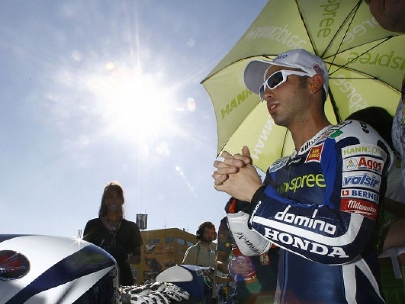 Erster Tag bei Ducati: Melandri fühlt sich wohl