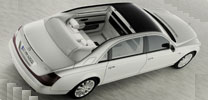 Maybach Landaulet Studie mit elektrischem Faltdach