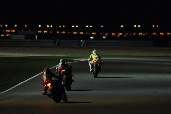 Nachttest: Capirossi und Rossi sind dabei