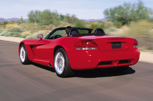Dodge Viper - Heckansicht