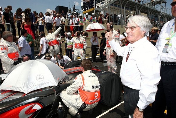 Ecclestones Humor: Eine Karte mit Spionage