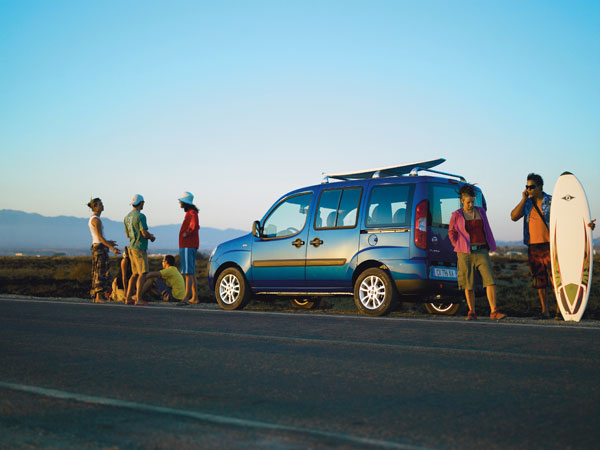 Fiat Doblò - Heckansicht