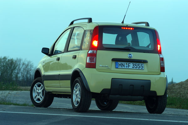 Fiat Panda 4x4 - Heckansicht