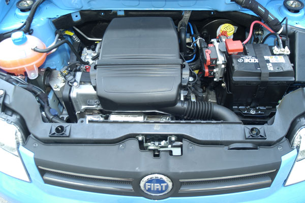 Fiat Panda 4x4 - Motorraum