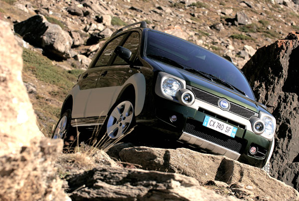 Fiat Panda Cross - Frontansicht