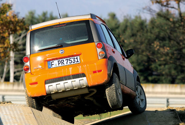 Fiat Panda Cross - Heckansicht