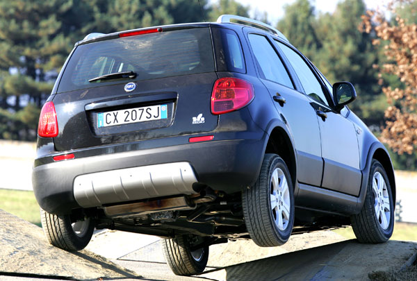 Fiat Sedici - Heckansicht