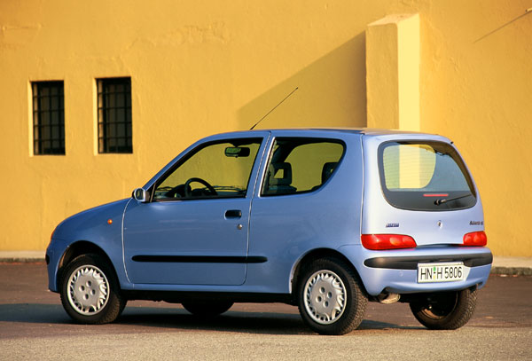 Fiat Seicento - Heckansicht
