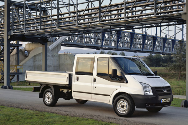 Ford Transit mit Autogas-Antrieb