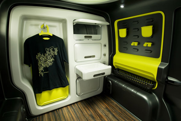 Nissan präsentiert Kleintransporter-Studie NV200