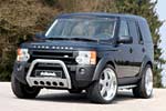 Steht dem großen Range Rover kaum nach: Bulliger Auftritt mit Chrombügel