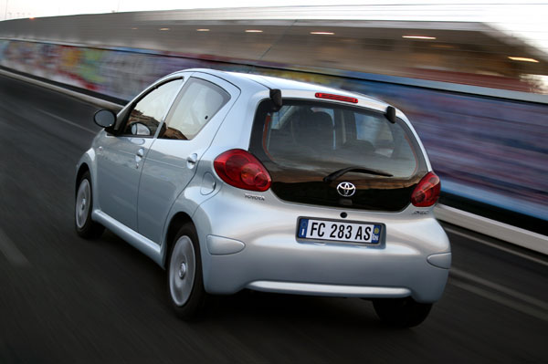 Toyota Aygo - Heckansicht