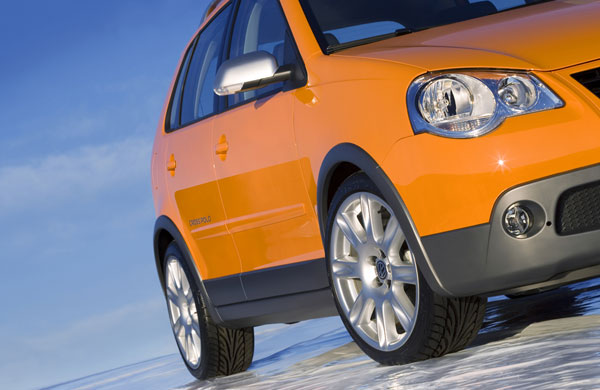 VW CrossPolo - Seitenansicht