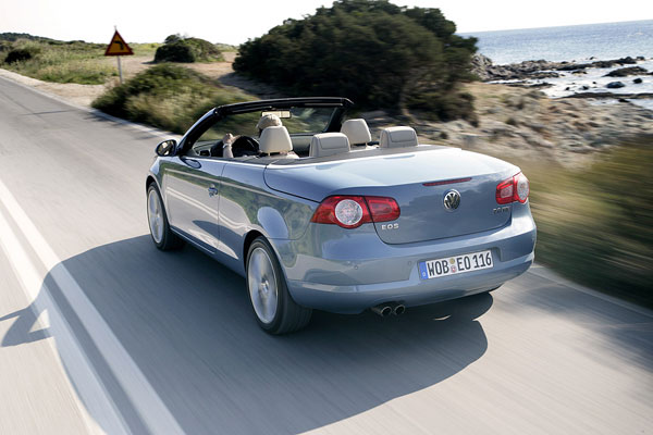 VW Eos - Heckansicht