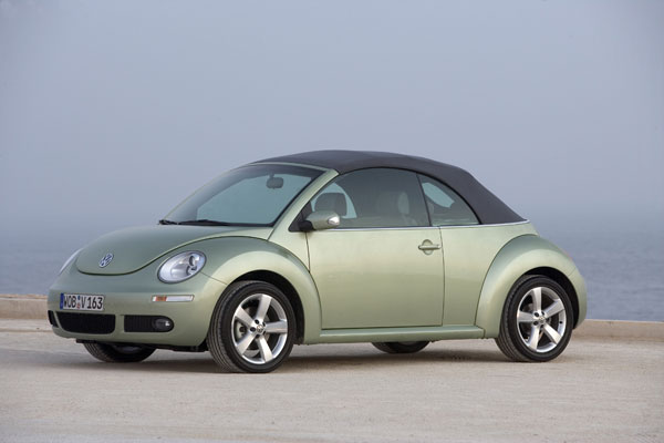 VW New Beetle Cabriolet - Verdeck geschlossen