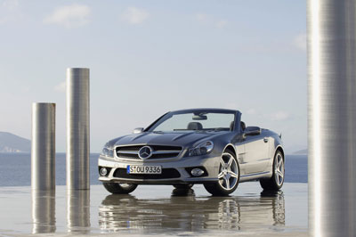 Mercedes SL mit neuem Gesicht