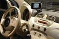Portables Navigationssystem für den Fiat 500