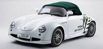 Genf: Retro-Roadster mit Erdgas-Turbomotor