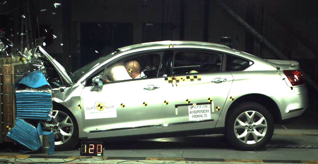 Neuer Citroën C5 bekommt fünf Sterne im Crashtest