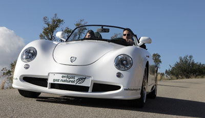 Retro-Roadster mit Erdgas-Turbomotor