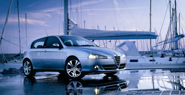 Vorstellung Alfa GT und Alfa 147 Quadrifoglio Verde Q2: hohe Fahrdynamik