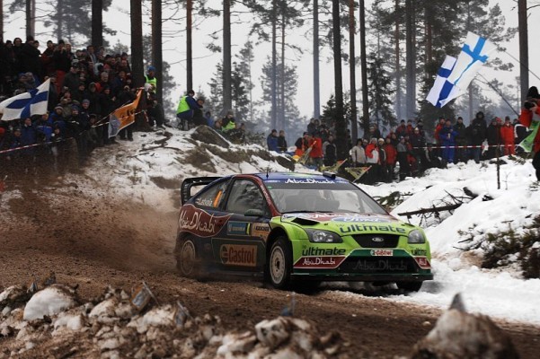 1. Etappe, Schweden: Latvala auf und davon