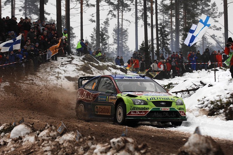1. Etappe, Schweden: Latvala auf und davon