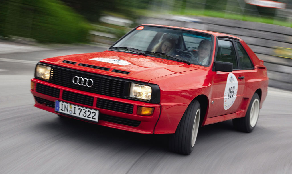 Audi feiert in Essen 25 Jahre Sport Quattro