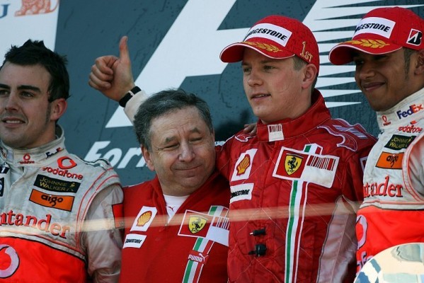 Jean Todt bekundet: Räikkönen und Alonso auf selbem Level