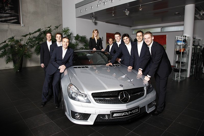 Mercedes-Kader ohne Überraschungen: Green bleibt - Di Resta kommt