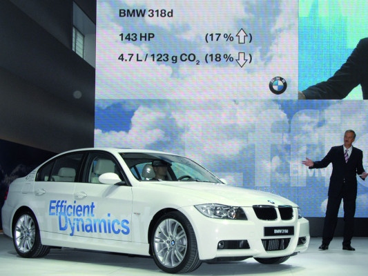 Umwelt-Zertifikat für BMW 118d und 318d