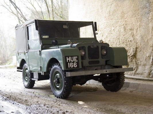 60 Jahre Land Rover: Ein Ritt durchs Gelände