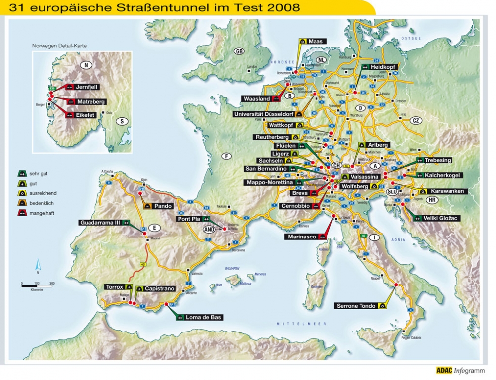 ADAC EuroTAP-Tunneltest