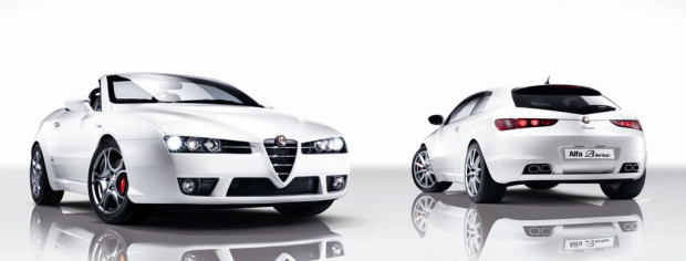 Alfa Spider und Brera für 2008 überarbeitet
