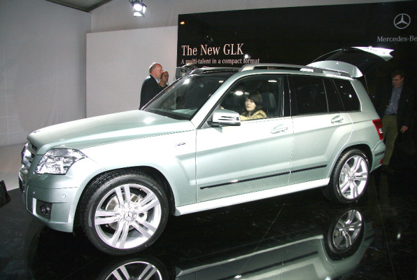 Auch Mercedes mit einer Weltpremiere in Peking: Mercedes-Benz GLK